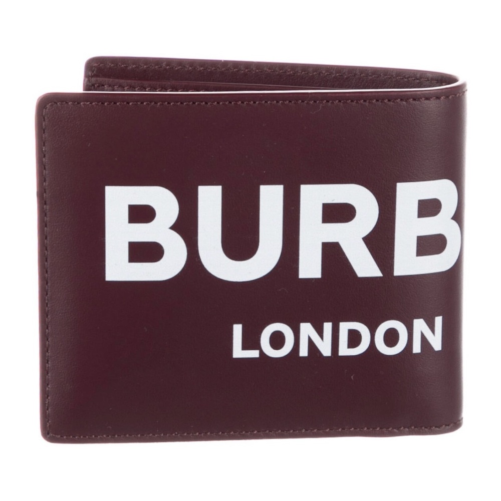 Burberry Ronan soft leather logo bifold wallet